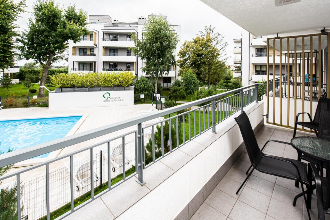 尤斯托尼莫斯基Apartament Mio Mare公寓 外观 照片